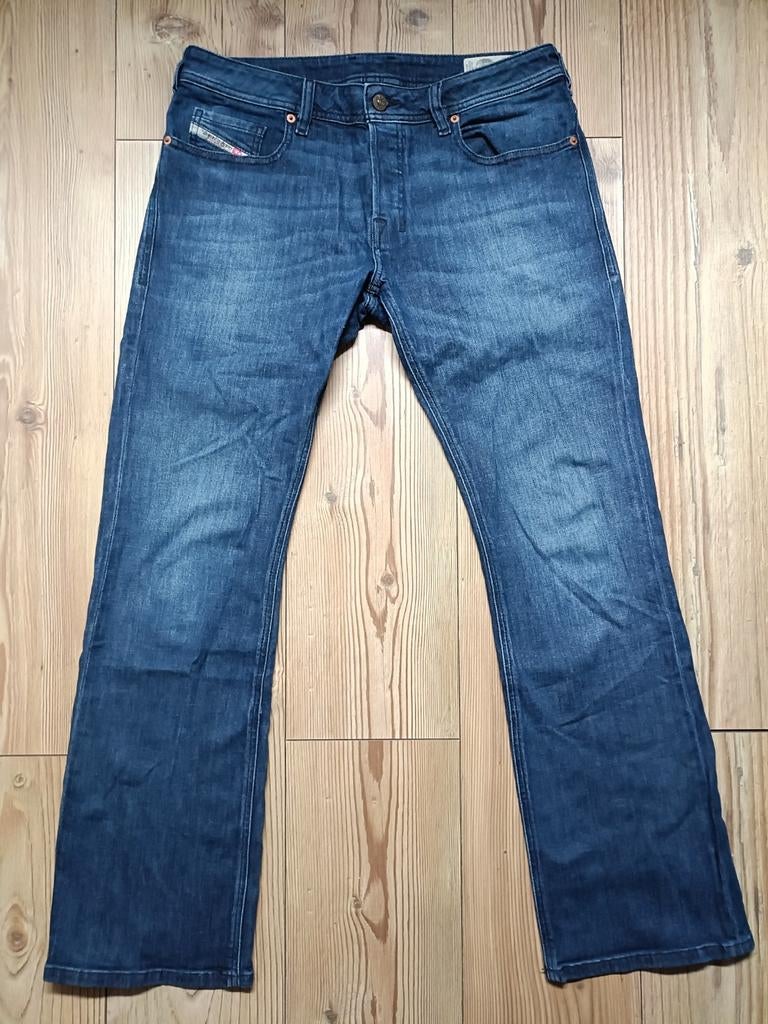 Diesel Zatiny maat 32-32, Kleding | Heren, Ophalen of Verzenden, Zo goed als nieuw, Blauw, W32 (confectie 46) of kleiner