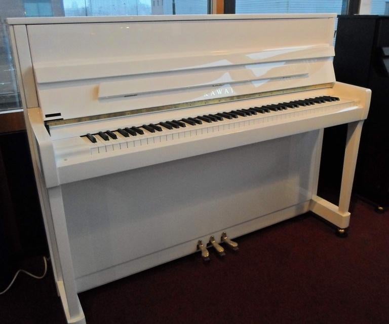 Kawai K200 - wit hoogglans - NIEUW!, Muziek en Instrumenten, Verzenden, Wit, Nieuw, Piano