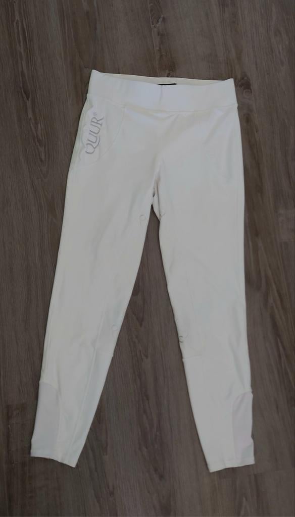 Quur Nayla paardrij rijlegging wit wedstrijd maat 42-44, Dieren en Toebehoren, Ophalen of Verzenden, Zo goed als nieuw, Dames