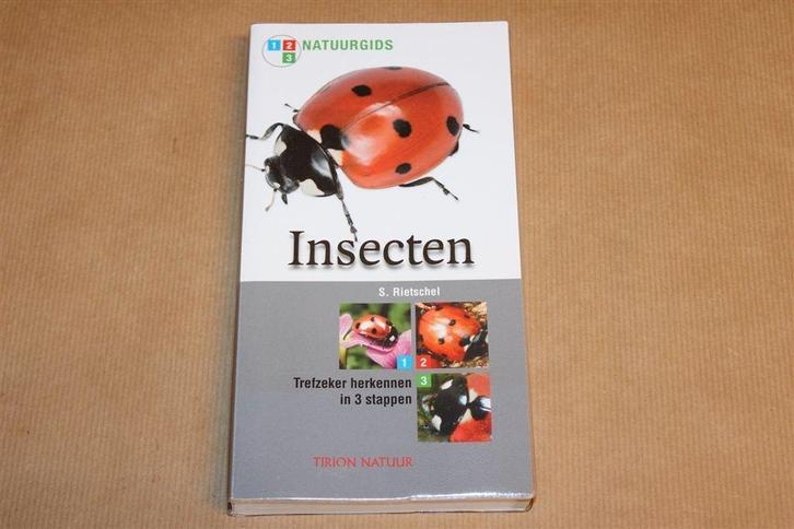 Insecten — Herkennen in 3 Stappen Natuurgids, Boeken, Dieren en Huisdieren, Zo goed als nieuw, Paarden of Pony's, Ophalen of Verzenden