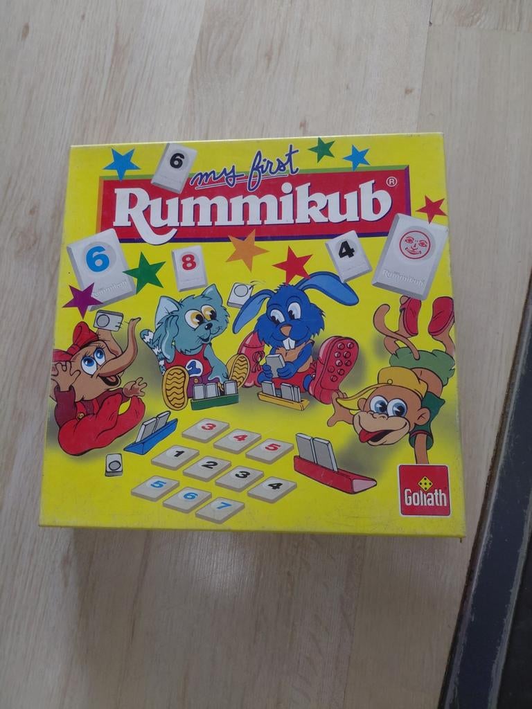 Bordspel rummikub, Drie of vier spelers, Ophalen, Zo goed als nieuw
