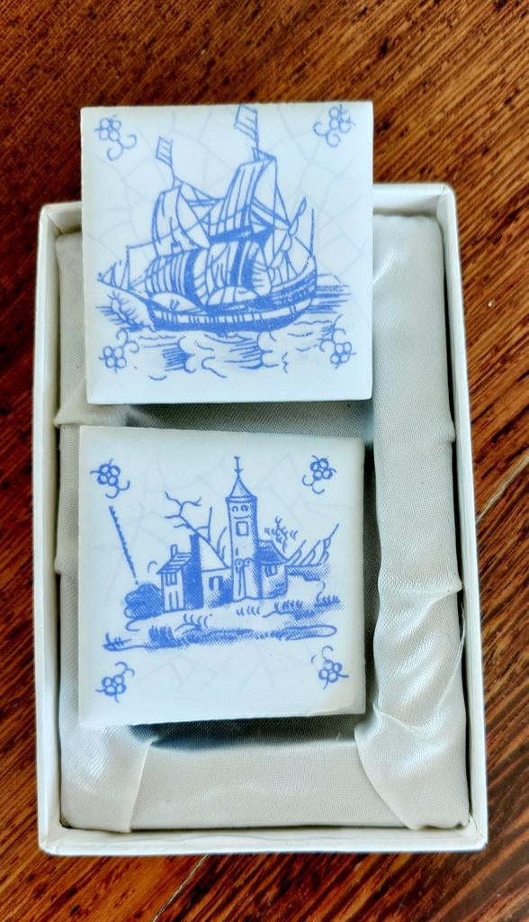 Mini tegeltjes Oud Hollands, aangeboden door Driessen Cacao, Ophalen of Verzenden, Gebruikt