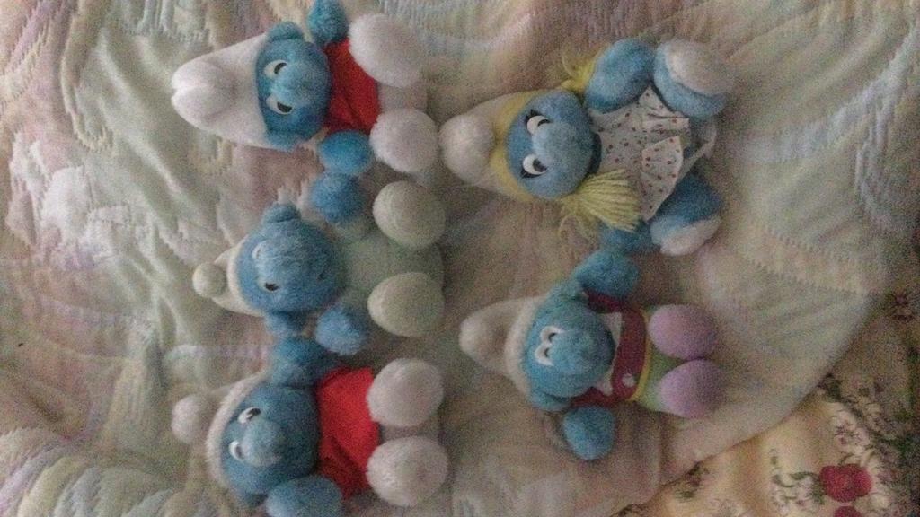 5 SMURFEN Uit de jaren 1985 allemaal voor 25 euro totaal, Verzamelen, Smurfen, Ophalen, Gebruikt, Verschillende Smurfen, Poppetje, Figuurtje of Knuffel