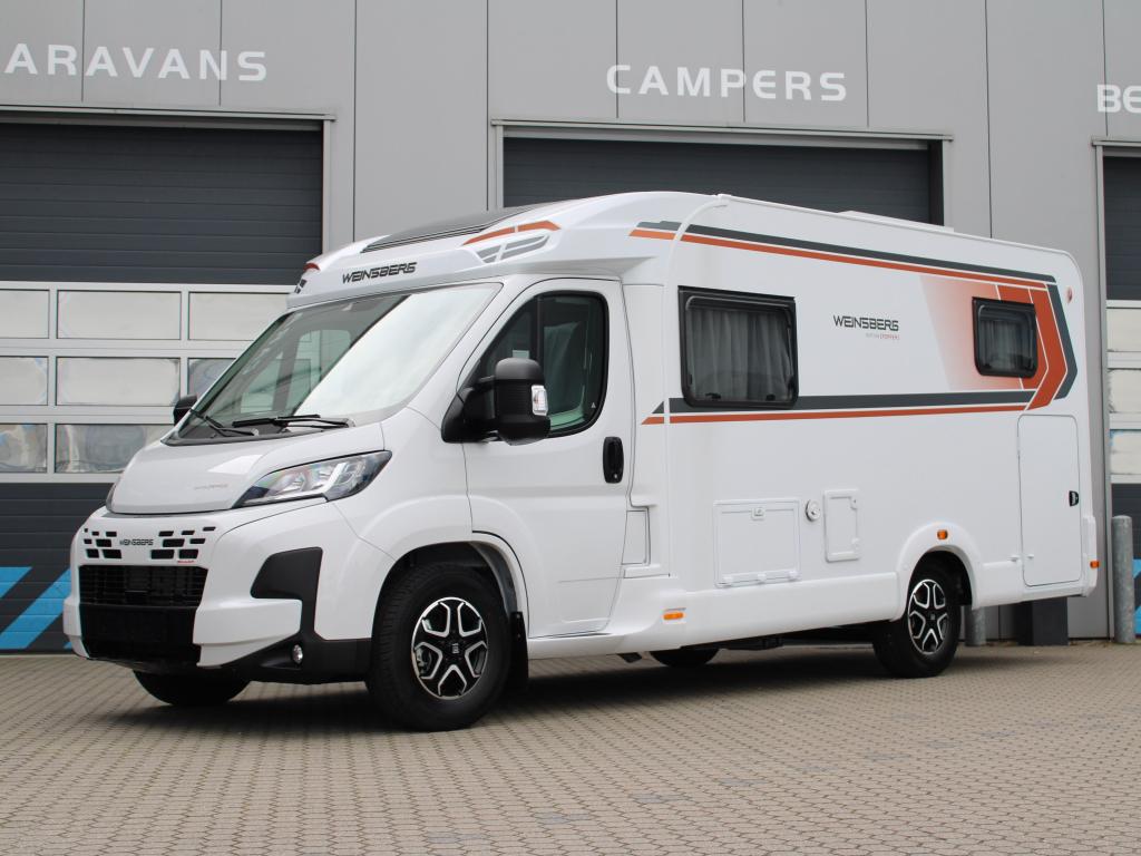 Weinsberg CaraCompact Pepper 600 MEG Enkele bedden, Caravans en Kamperen, Campers, Automaat, Weinsberg, Ringverwarming, Fiat