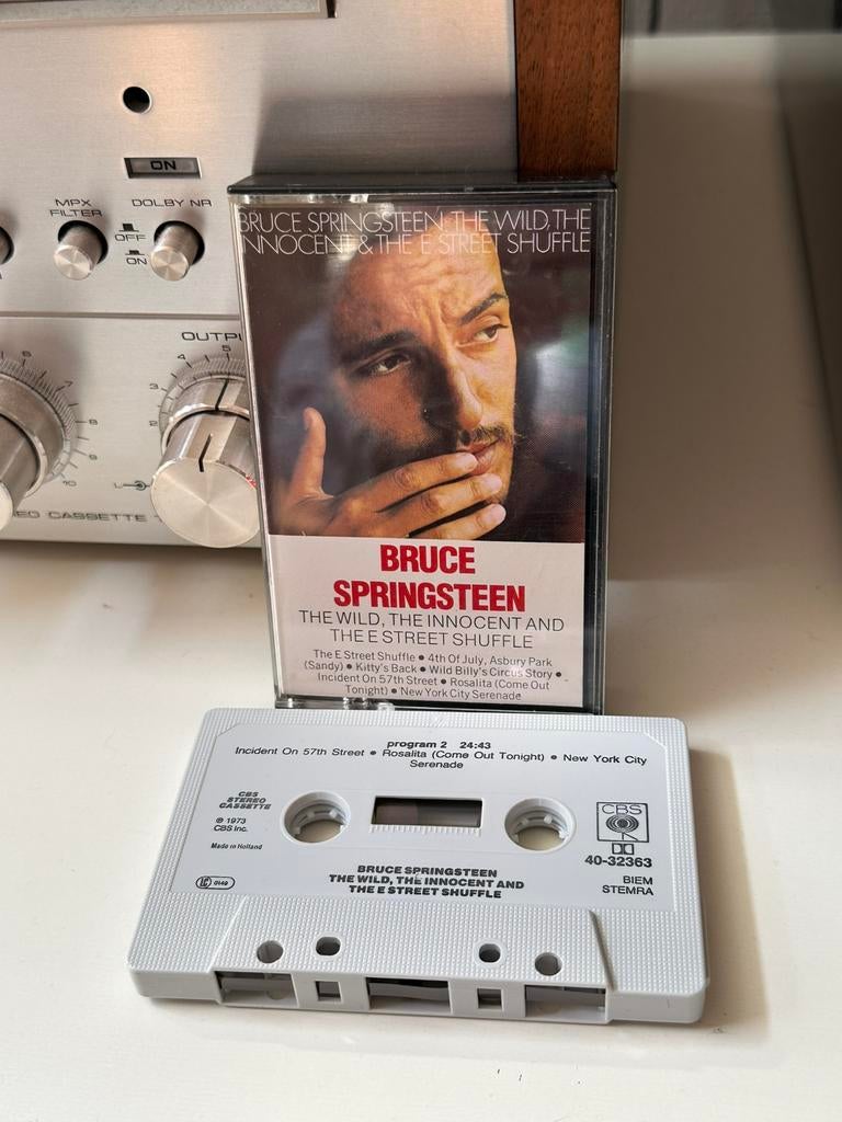 Bruce Springsteen - The Wild, The Innocent & The E-Street .., Cd's en Dvd's, Cassettebandjes, Ophalen of Verzenden, Zo goed als nieuw