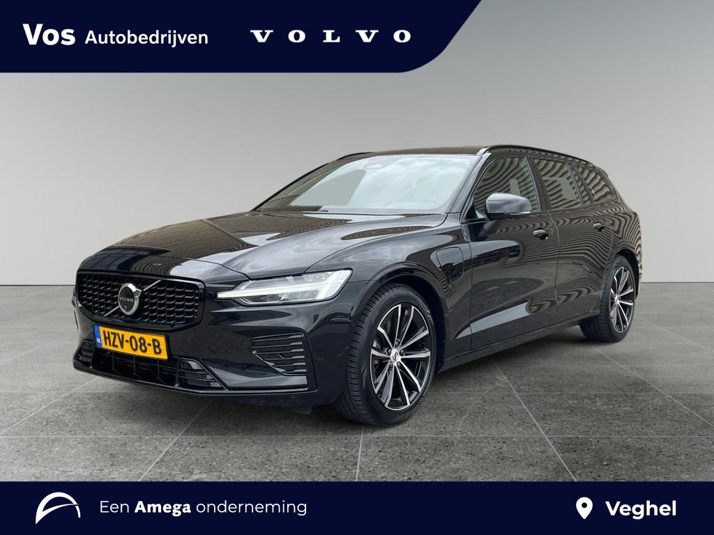 Volvo V60 T6 Plug-in hybrid AWD Plus Dark | Trekhaak elektr., Auto's, Volvo, Bedrijf, Te koop, V60, 360° camera, 4x4, ABS, Achteruitrijcamera