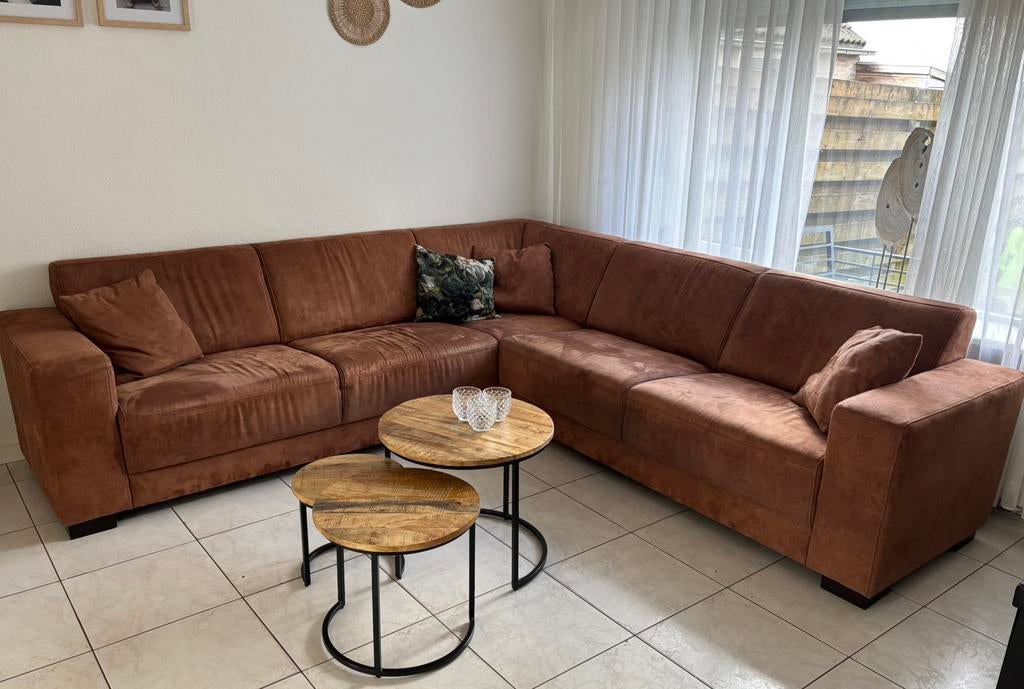 Hoekbank, Ophalen of Verzenden, Zo goed als nieuw