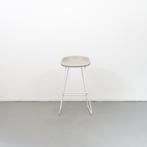 5 Hay about a Stool AAS38 barkruk 75 cm Grijs Leer, Niet ingevuld, Niet ingevuld, Zo goed als nieuw, Leer