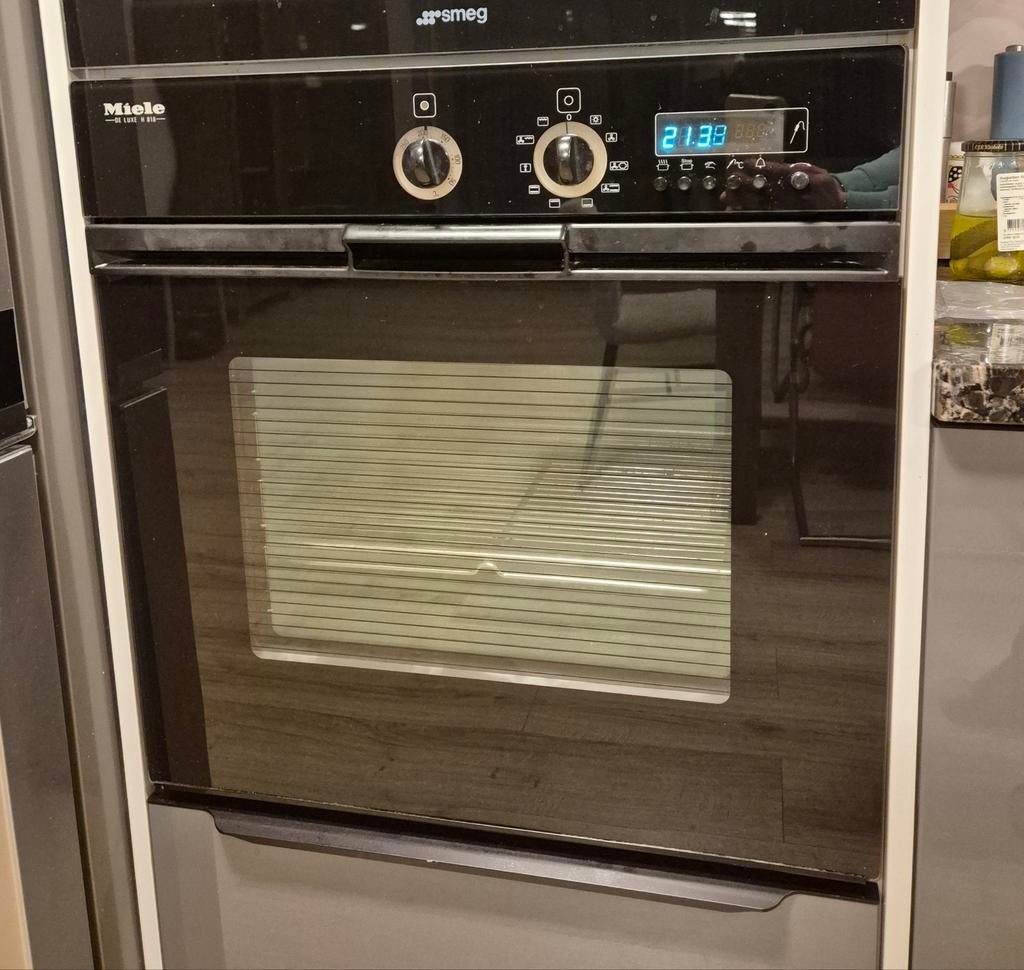 Inbouw oven Miele h818 Deluxe, Ophalen, Gebruikt, Hete lucht, 60 cm of meer