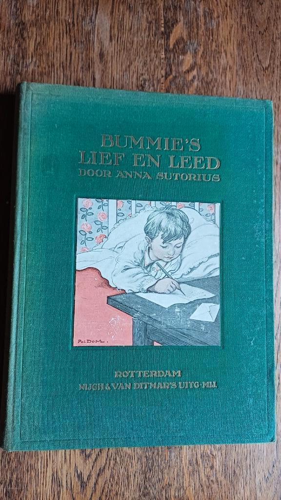 Anna Sutorius, Bummie's lief en leed / ill Pol Dom / 1917, Antiek en Kunst, Antiek | Boeken en Bijbels, Ophalen of Verzenden