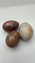 3 massief stenen eieren, Ophalen of Verzenden, Nieuw