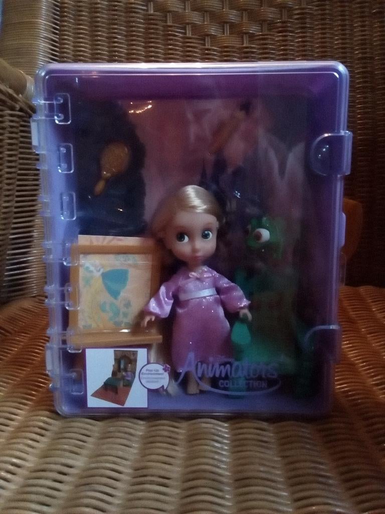 Disney - Rapunzel animator set koffertje - nieuw, Ophalen of Verzenden, Overige figuren, Nieuw, Overige typen