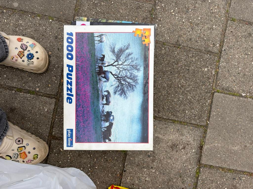 Legpuzzel 1000 stukjes, Ophalen of Verzenden, 500 t/m 1500 stukjes, Zo goed als nieuw