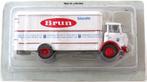 JSN Atlas 1:43 Berliet GAK Fourgon Biscuits Brun 1959 wit, Overige merken, -, Nieuw, Ophalen of Verzenden