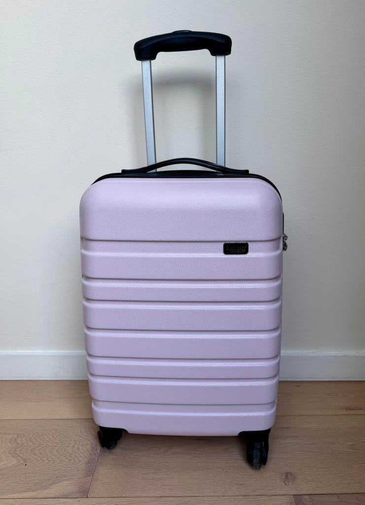 Handbagage koffer Princess Traveller zgan, Ophalen, 50 tot 60 cm, Hard kunststof, Slot