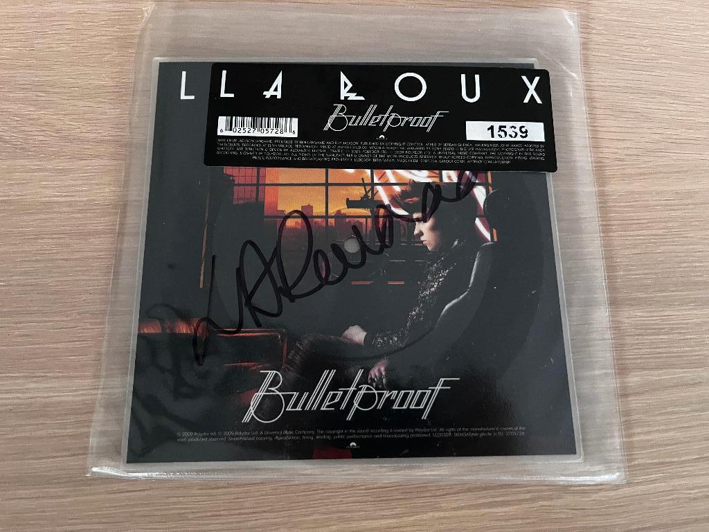 La Roux Square vinyl single picture disc limited gesigneerd, Ophalen of Verzenden, Zo goed als nieuw, 12 inch