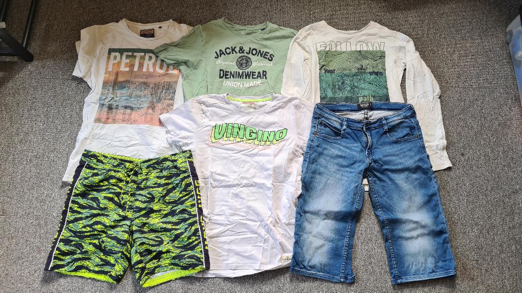 Jongens zomerkleding maat 170/176, Kinderen en Baby's, Kinderkleding | Maat 170, Ophalen of Verzenden, Jongen, S.Oliver, Overige typen
