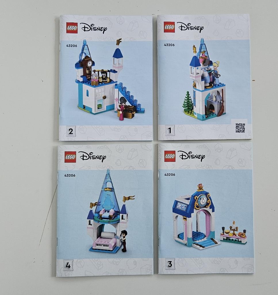 Lego Disney 43206 Het Kasteel van Assepoester, Compleet, Lego, Ophalen of Verzenden, Zo goed als nieuw