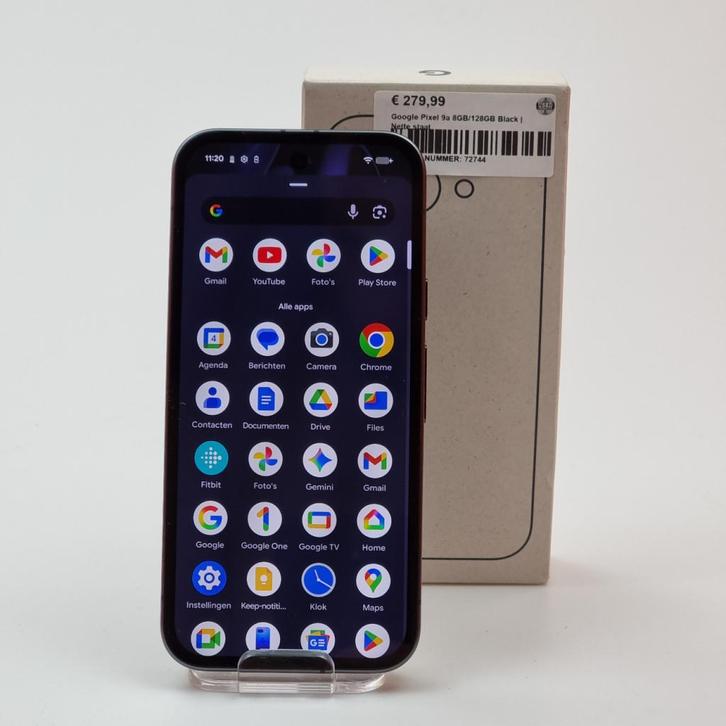 Google Pixel 9a 8GB/128GB Black | Nette staat, Telecommunicatie, Mobiele telefoons | Overige merken, Zo goed als nieuw