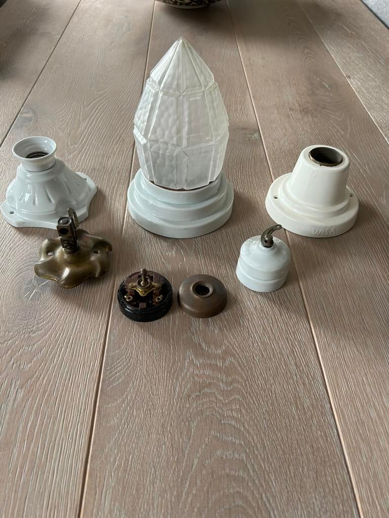 Diverse oud schakelmateriaal en fittingen, Ophalen of Verzenden