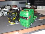Twee trekkers, Hobby en Vrije tijd, Modelauto's | 1:50, Ophalen of Verzenden, Zo goed als nieuw, Bus of Vrachtwagen, Wsi