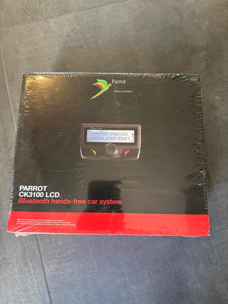 Parrot CK3100 LCD Bluetooth handsfree carkit, Ophalen, Nieuw