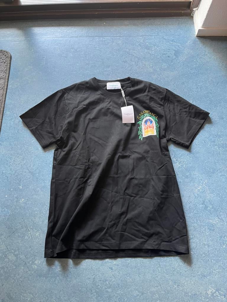 Casablanca t shirt, Kleding | Heren, T-shirts, Ophalen of Verzenden, Nieuw, Maat 52/54 (L), Zwart