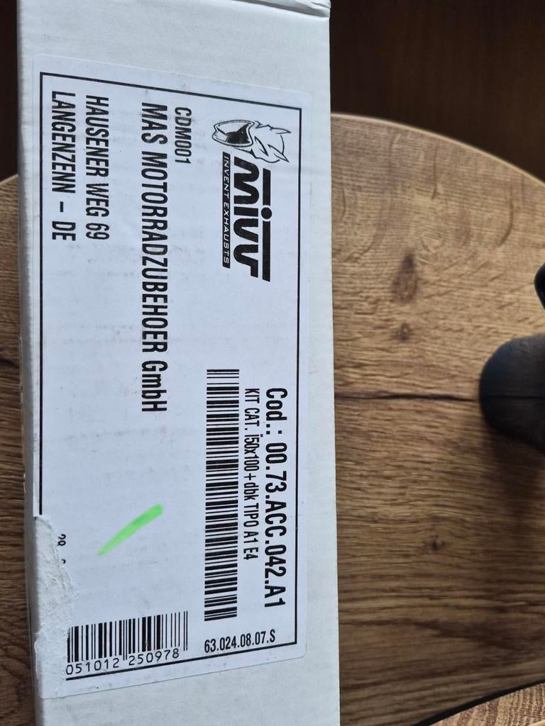 Mivv Decibel Killer - Kawasaki Versys, Ophalen of Verzenden, Gebruikt