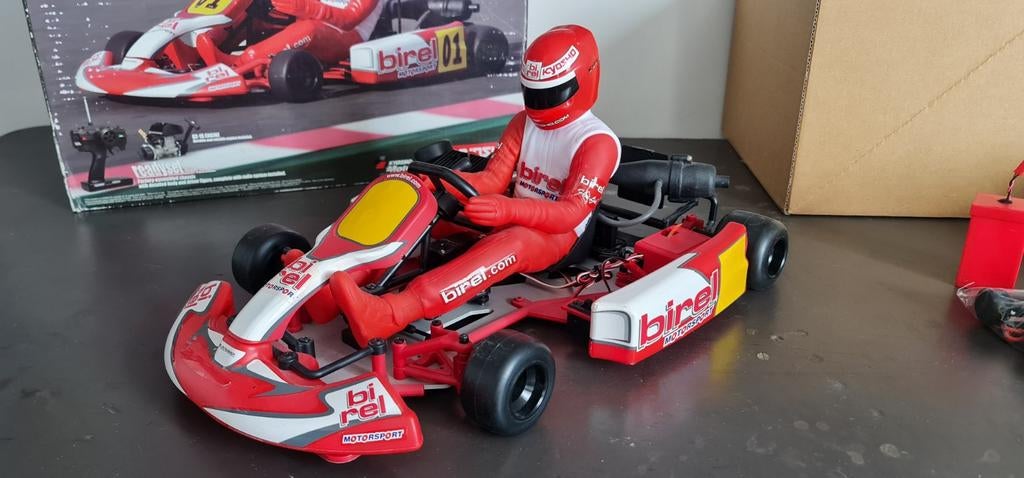 Kyosho R31-SE 1/5 Birel Kart, Nieuw, Ophalen of Verzenden, Auto onroad, Overige schalen
