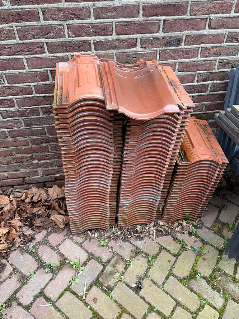 Vhv Koramic Herfstkleur Dakpannen - 120 stuks, Ophalen, Gebruikt, Steen of Klei, 15 m² of meer