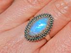 Vanoli 925 zilveren ring met maansteen maat 17,25, Sieraden, Tassen en Uiterlijk, Ringen, Daiva1973@hotmail.com, Vanoli, Nieuw