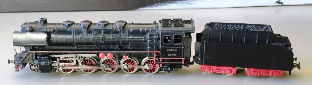 Märklin H0 # 3027 grote Stoomlok met  telexTender DB Br: 44, Wisselstroom, Gebruikt, Locomotief, Ophalen of Verzenden