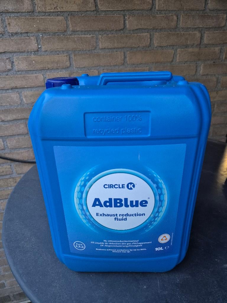 10liter adblue, Ophalen