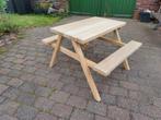 Eikenhout kinderpicknickbanken, Gebruikt, Rechthoekig, Hout, Ophalen