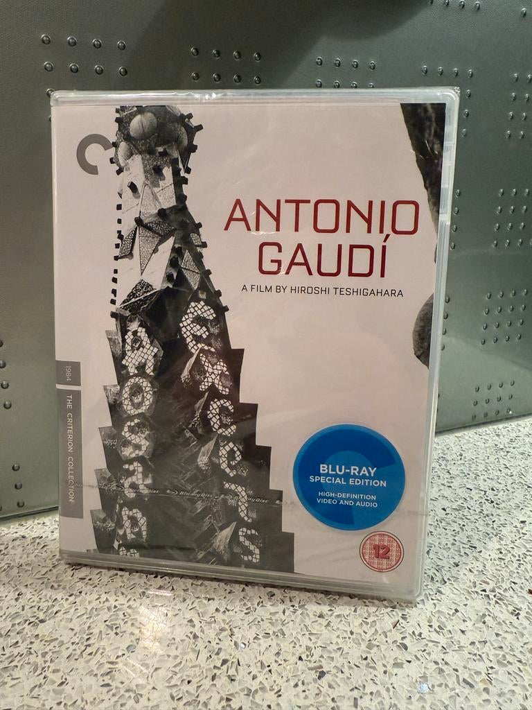 Antonio Gaudi Blu-ray The Criterion Collection, Cd's en Dvd's, Blu-ray, Ophalen of Verzenden, Nieuw in verpakking, Documentaire en Educatief
