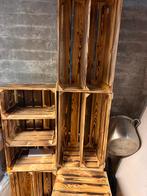 Decoratieve Houten Kisten - Set van 5, Ophalen of Verzenden, Gebruikt