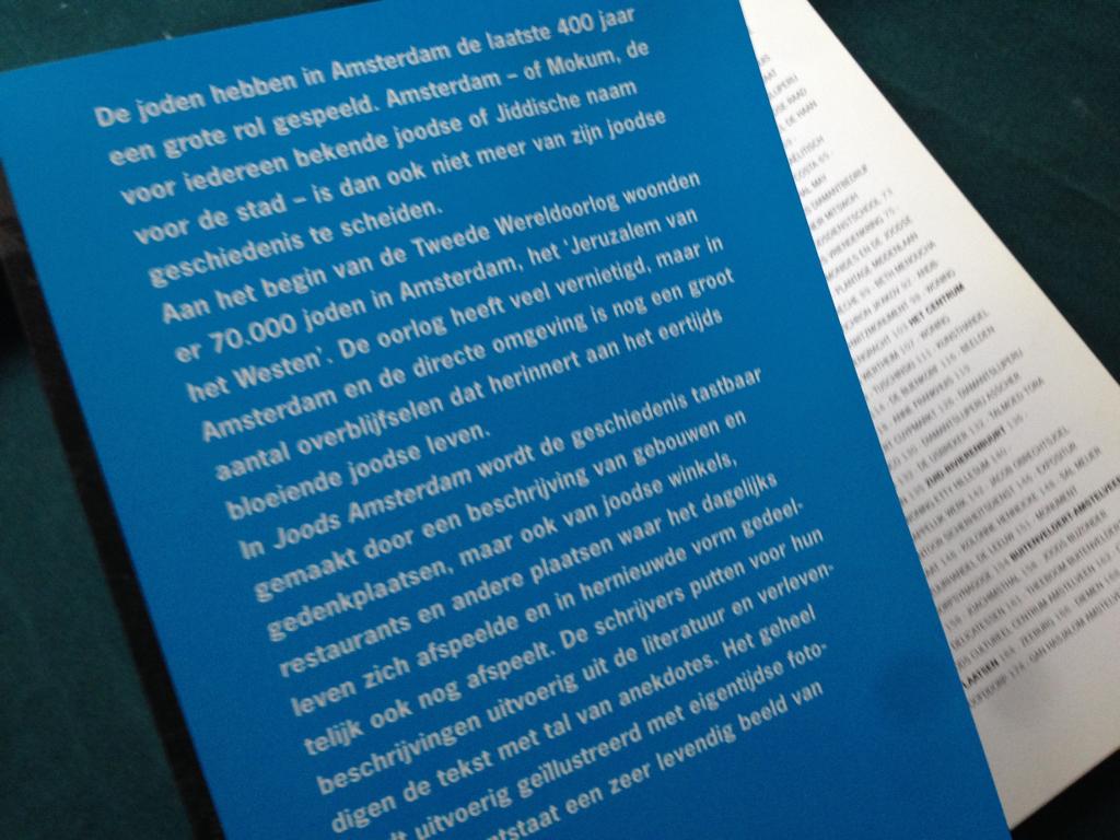 Joods Amsterdam - 2003, Ophalen of Verzenden, 20e eeuw of later, Zo goed als nieuw
