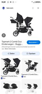 Topmark Duo kinderwagen compleet in nette staat, Kinderen en Baby's, Kinderwagens en Combinaties, Gebruikt, Duowagen, Combiwagen