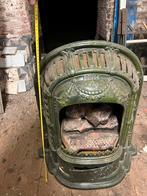 Antieke gietijzeren haard - Boult Feu, Ophalen, Gebruikt, Vrijstaande haard, Houthaard