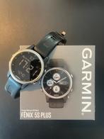 Garmin Fenix 5S Plus Multisport GPS Smartwatch, Afstand, Zwart, Ophalen of Verzenden, Zo goed als nieuw