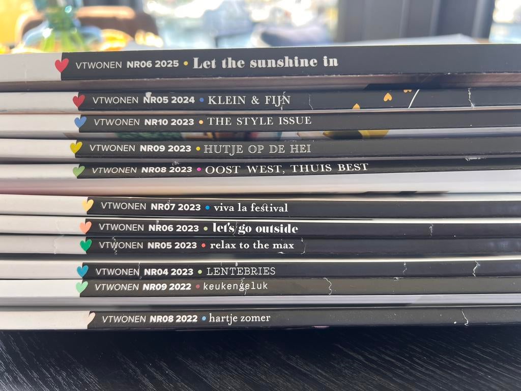 VT Wonen magazines verschillende jaargangen & edities, Ophalen of Verzenden, Gelezen