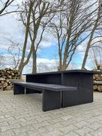 Grote tuintafel met bank - 300cm duurzaam design, Tuin en Terras, Ophalen, Nieuw, Rechthoekig, Hout