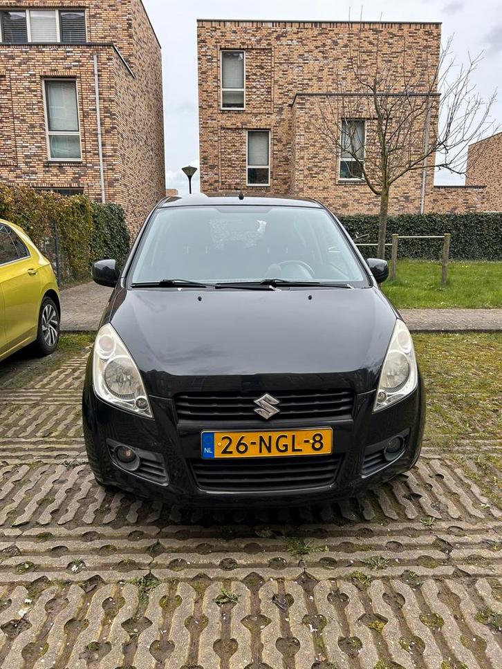 Suzuki Splash 1.0 2010 Zwart, Auto's, Suzuki, Particulier, Splash, Benzine, B, Hatchback, Handgeschakeld, Origineel Nederlands