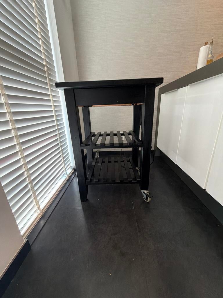Ikea keuketrolley bekväm roltafel, Ophalen of Verzenden, Zo goed als nieuw, Vrijstaande haard, Elektrische haard