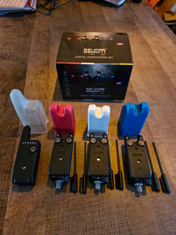 Delkim txi-d 3+1 beetmelders, Watersport en Boten, Hengelsport | Karpervissen, Zo goed als nieuw, Overige typen, Ophalen