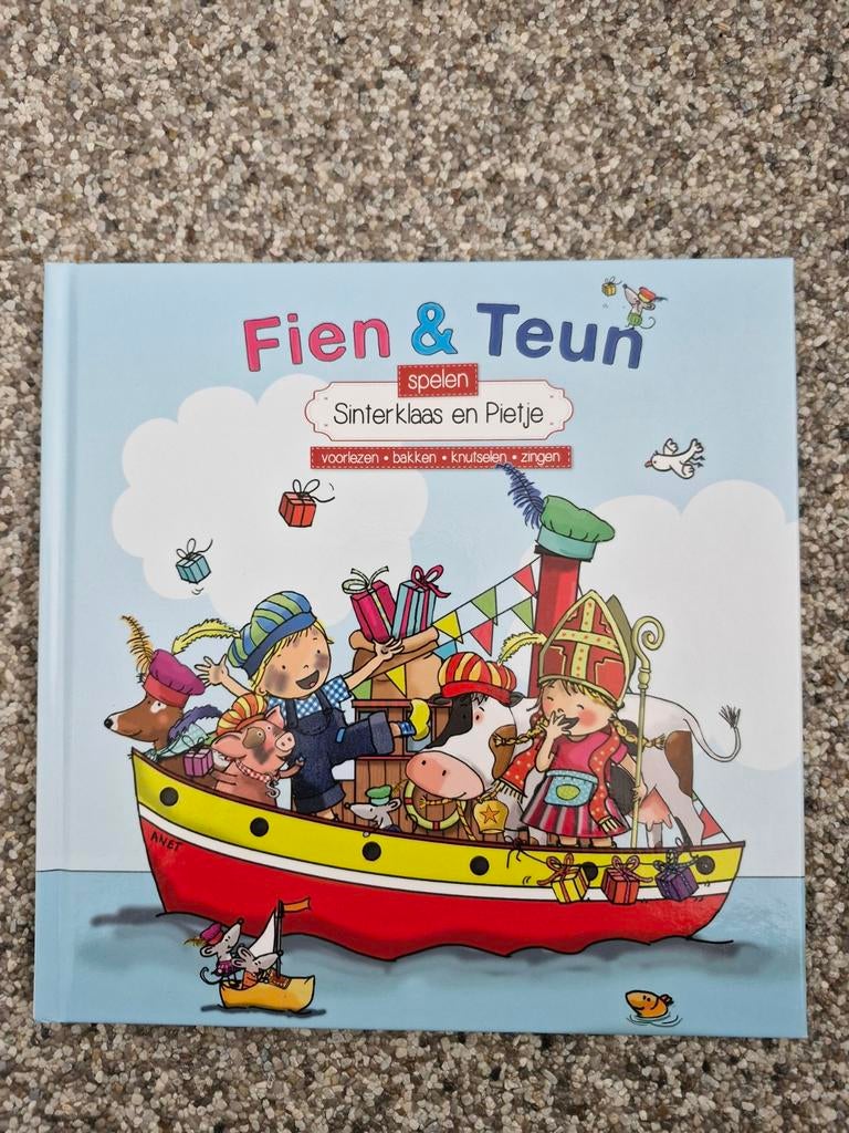 Fien & Teun spelen Sinterklaas en Pietje - Voorleesboek, Ophalen of Verzenden, Nieuw