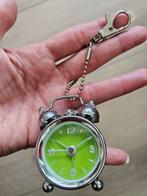 Mini klok met echte wekker - Nieuw!, Ophalen, Nieuw, Analoog