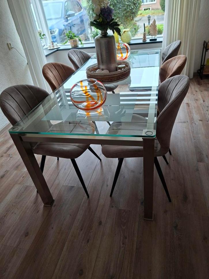 Eetkamer stoelen, Huis en Inrichting, Tafels | Eettafels, Zo goed als nieuw, Ophalen of Verzenden