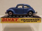 Old Dinky Toys 1:43 Volkswagen Kever De Luxe Saloon boxed, Ophalen of Verzenden, Zo goed als nieuw, Auto, Dinky Toys