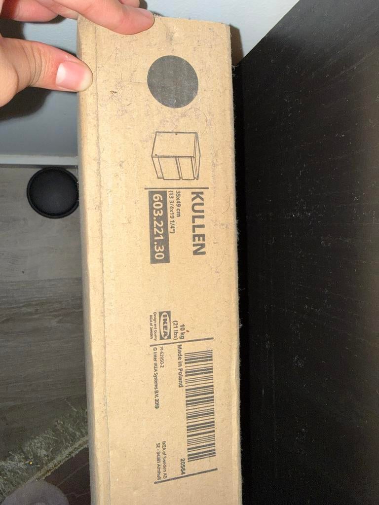 Kullen nachtkastje nieuw, Huis en Inrichting, Ophalen of Verzenden, Zo goed als nieuw, Minder dan 45 cm, Minder dan 55 cm